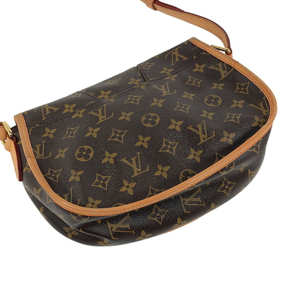 Louis Vuitton Crossbody Bag Monogram Brown Menilmontant Shoulder - Picture 1 of 9
